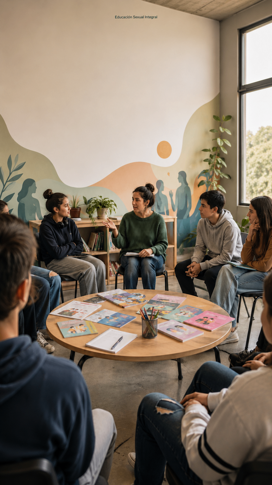 Encuentro escolar y comunitario al aire libre con docentes, familias y estudiantes