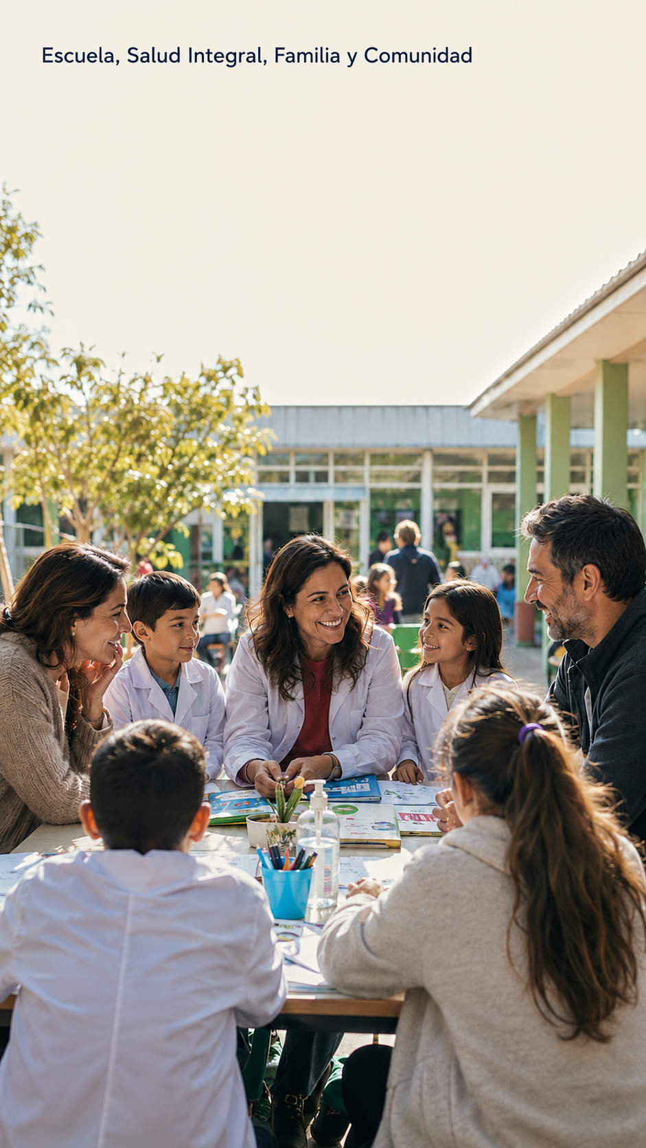 Espacio de bienestar escolar y salud integral con enfoque comunitario